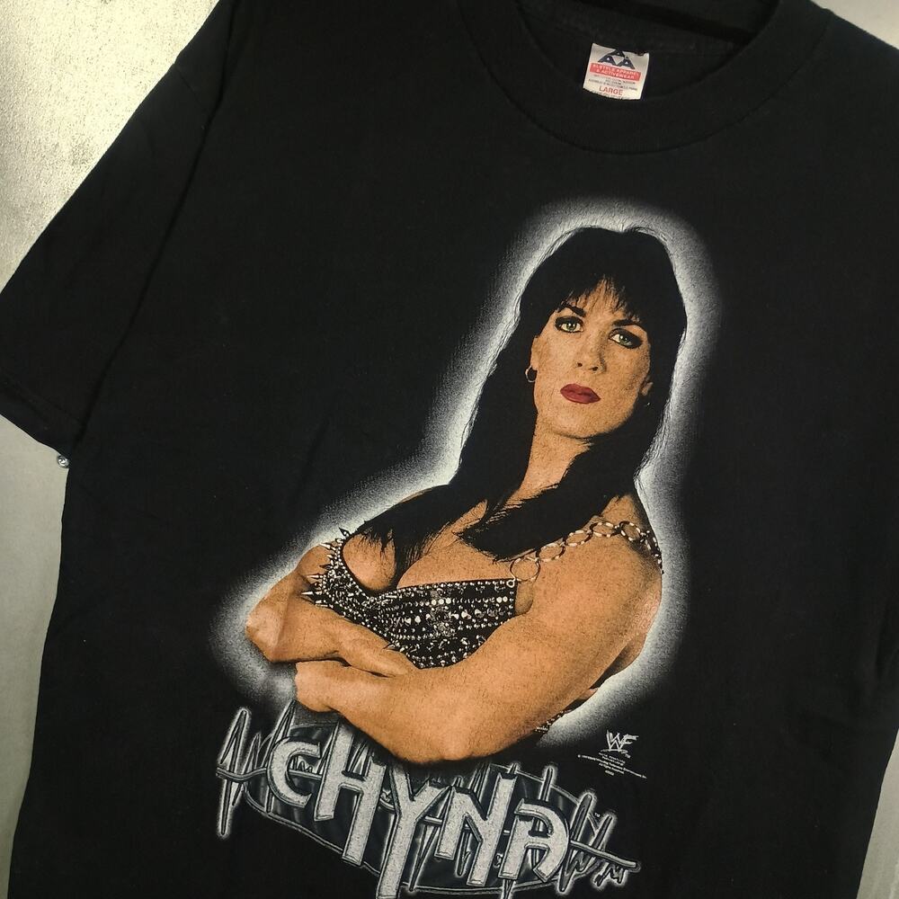 Chyna 9th Wonder Of The World Vintage 90s DX Diva WWF Wrestling Shirt Large